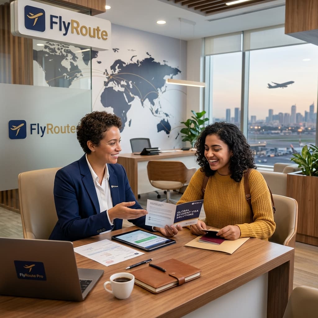 FlyRoute Visa Consultants — global study and travel guidance